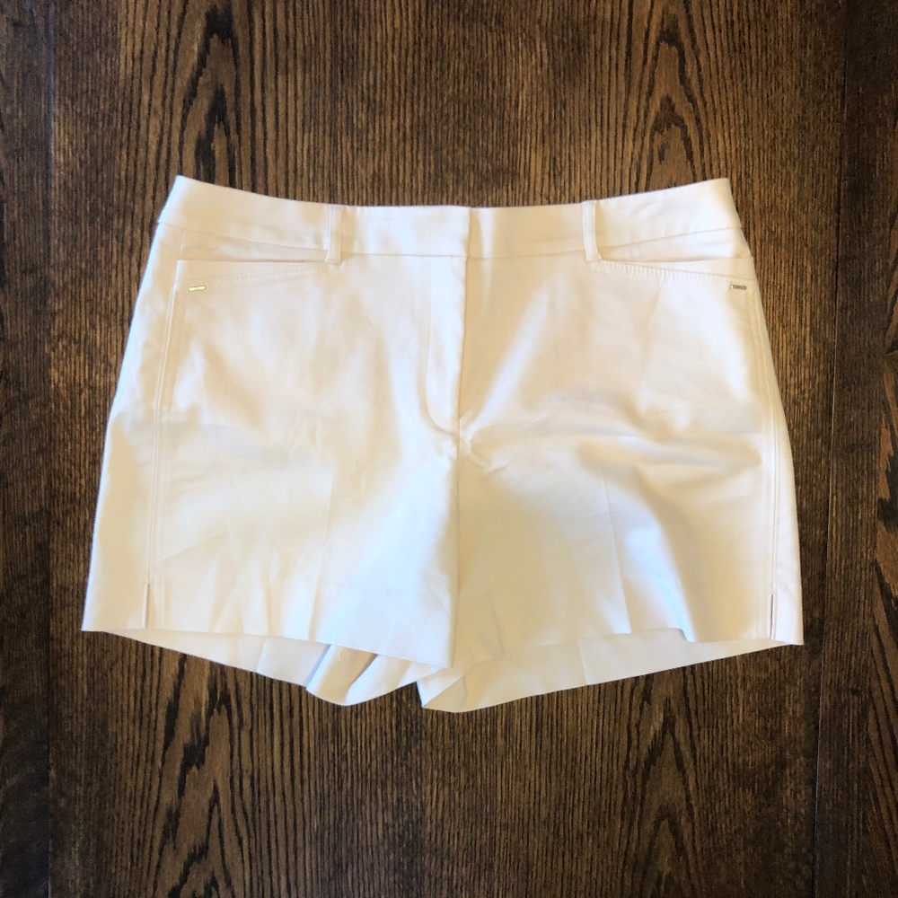 White House Black Market light pink shorts size 10